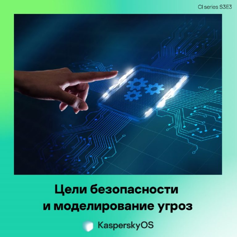 Цели безопасности и моделирование угроз